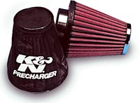K&N RU-3480PK Black Precharger Filter Wrap For Your K&N RU-3480 Filter 